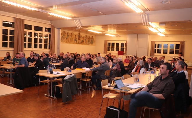 Wenige Voten an Vorversammlung: drei Themenbereiche interessierten die Anwesenden