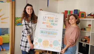 Tag der offenen Tür: Die Kinderbetreuungsstätte «Rägaboga» stellt sich vor
