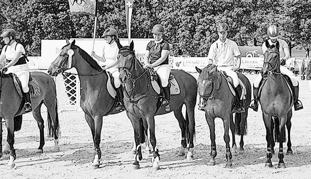 Der Pferdezuchtverein Rheintal belegte am OKV-Final den elften Rang. Bild: pd