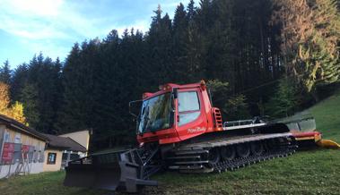 Einweihung des neuen Pistenfahrzeuges
