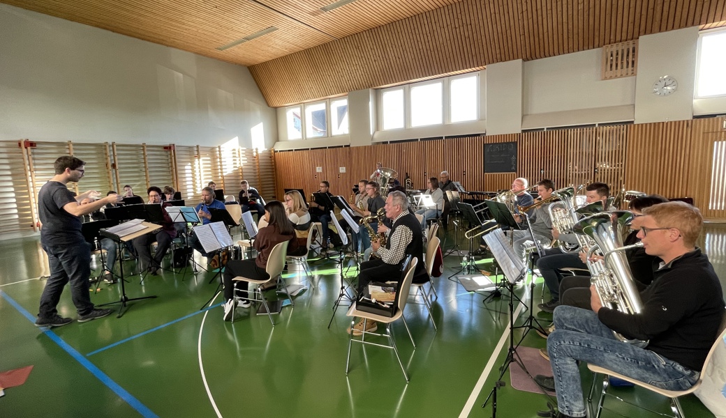 Gesamtprobe des Musikvereins Balgach am Probeweekend