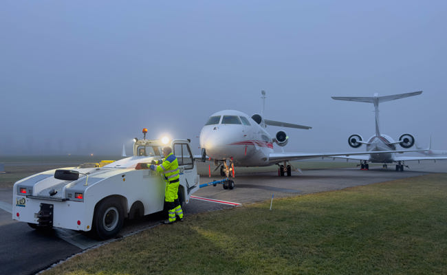 Der Nebel vermiest dem Airport das Geschäft in der wichtigsten Woche des Jahres