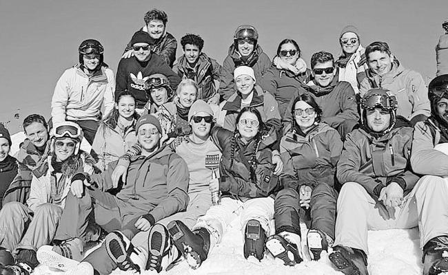 Skiwochenende in Arosa verbracht