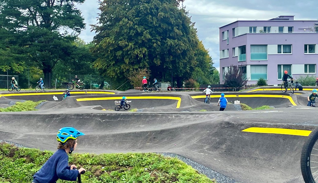 Beim Pumptrack gibt es eine Neuheit, aber auch ein Ärgernis fällt auf