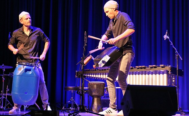 Draufgeschlagen und Musik gemacht: Ein toller Abend für die ganze Familie