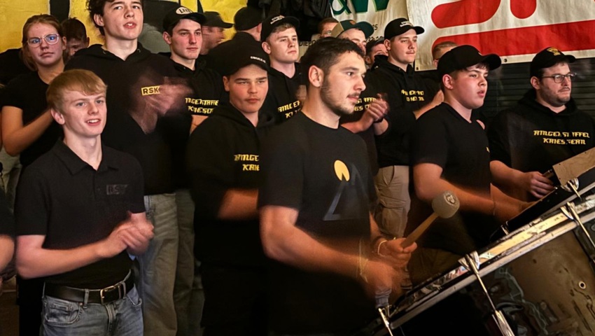 Die Kriessner Fans gaben alles, es reichte dennoch nicht zum Coup. Die Kriessner Fans gaben alles, es reichte dennoch nicht zum Coup.