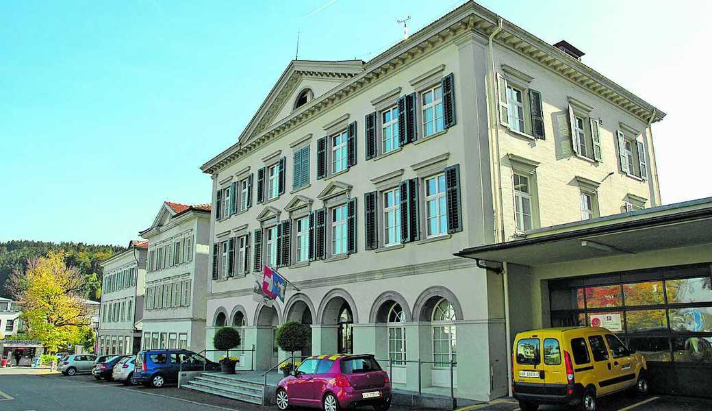 Vorderland; Gemeinden Ausserrhoden; Heiden; Lokales; Gemeindehaus Heiden Postplatz