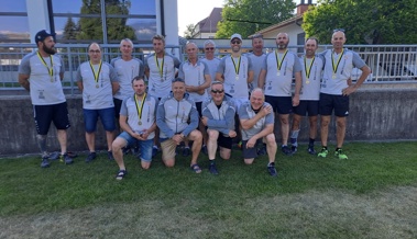 Die Männerriege des KTV startete am Sportfest in Oberriet