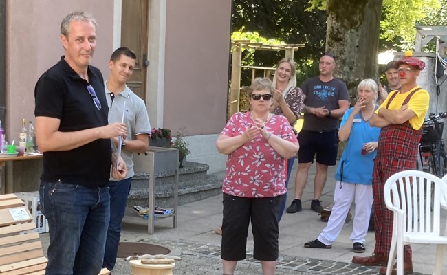 Das Geserhus verabschiedete Heimleiter Laurent Déverin