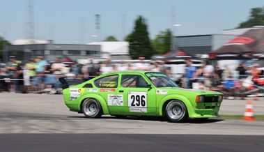 René Leutenegger gewinnt beim Automobilslalom in Röthis in seiner Kategorie