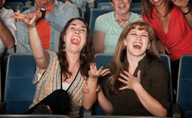 Lach-Enthusiasten: Eine Comedy-Show in der Show