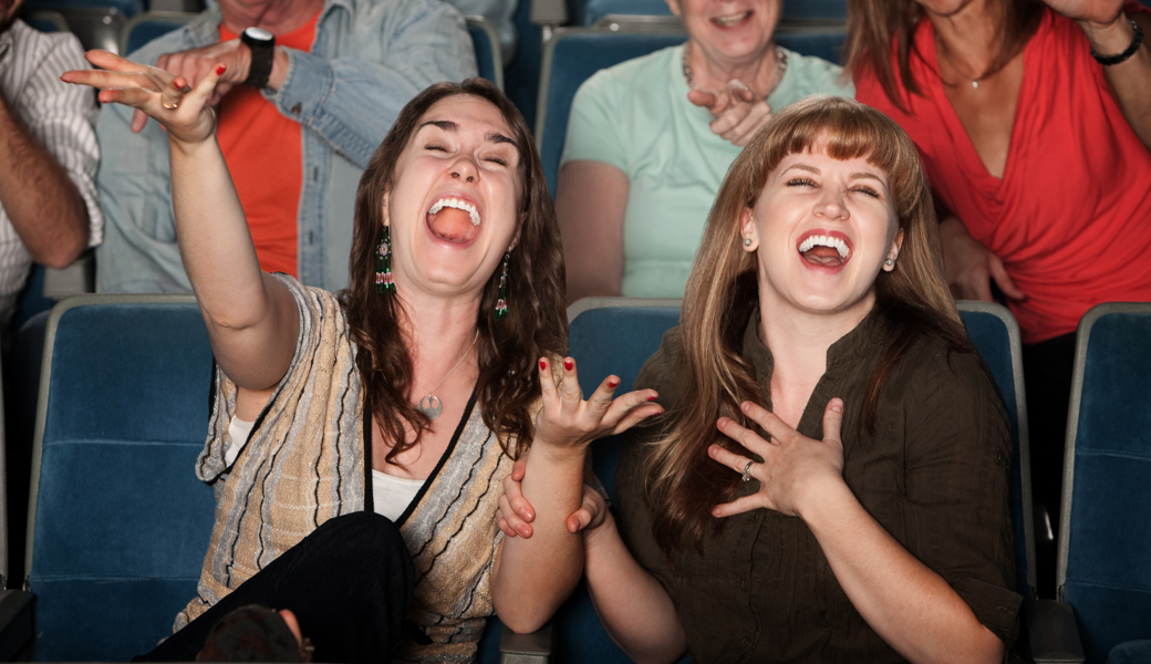 Lach-Enthusiasten: Eine Comedy-Show in der Show
