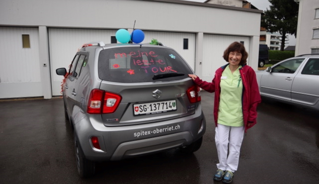 Edith Thomann war 29 Jahre bei der Spitex Oberriet angestellt, davon 13 Jahre als Geschäftsführerin. Jetzt wird sie pensioniert. 