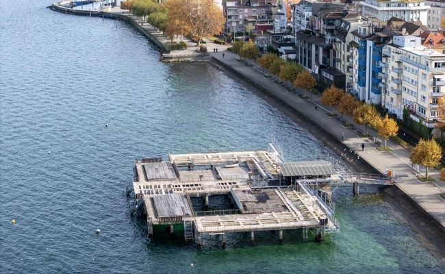Badhütte Rorschach: Regierungsrätin Laura Bucher stellt Millionenbetrag in Aussicht