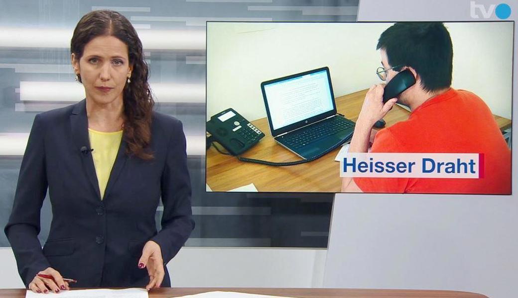 Die Infoline des Gesundheitsdepartements ist ein überregionales Thema. In einem Beitrag zeigte TVO in der Sendung «Aktuell», welche Aufgaben die Zivilschützer erledigen.