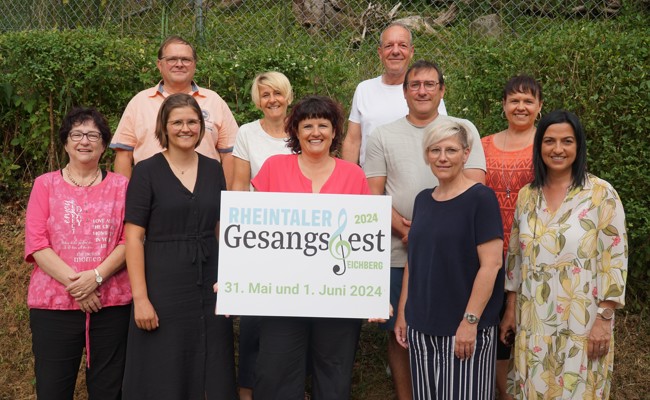 Eichberger Chor organisiert Rheintaler Gesangsfest 2024