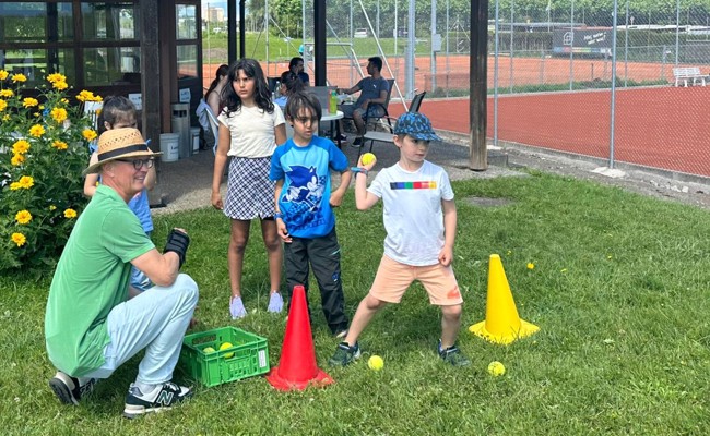 Erfolgreicher Integrationstag beim Tennisclub St.Margrethen
