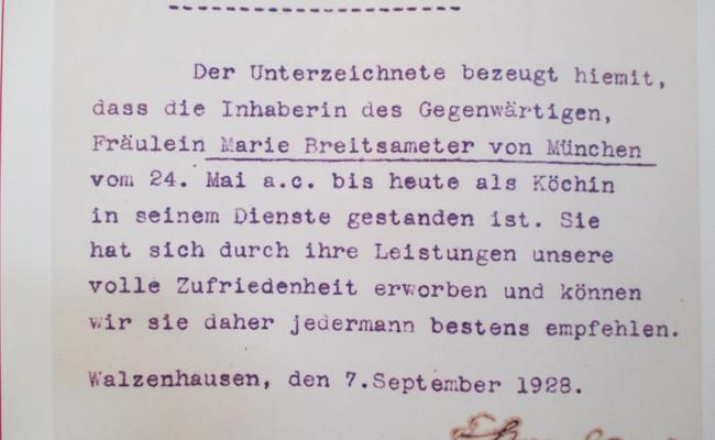 Ein seltenes Gastro-Dokument