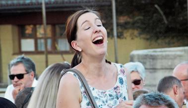 Lachen, auch über sich selbst
