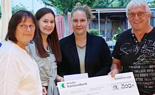 Rheintaler Donnerstagsclub unterstützt Lager von Insieme Ostschweiz