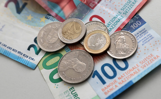 Das Nullzins-Niveau ist zurück, um die Frankenstärke zu mildern