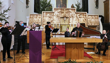 Am Weihnachtskonzert tanzten Orgeltöne durch das Kirchenschiff
