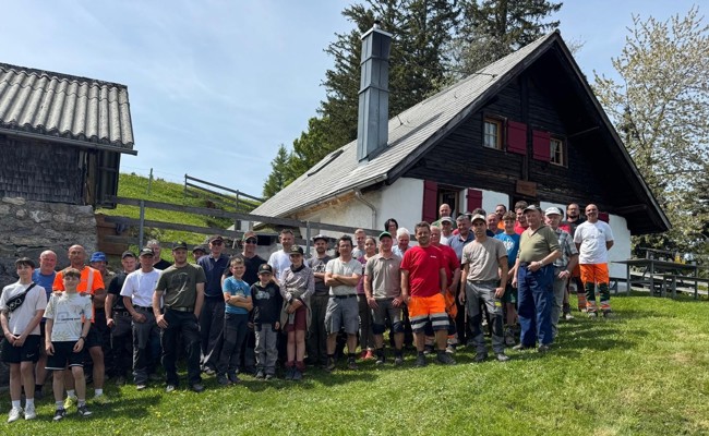 Alp und Naturschutzgebiet gesäubert