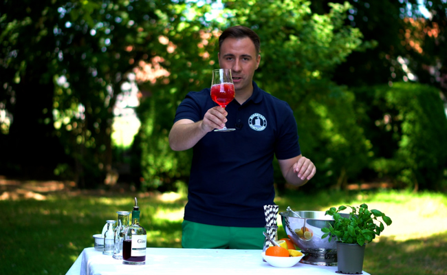 «Mix It» - Sommerdrinks für coole Tage: Gino Spritz
