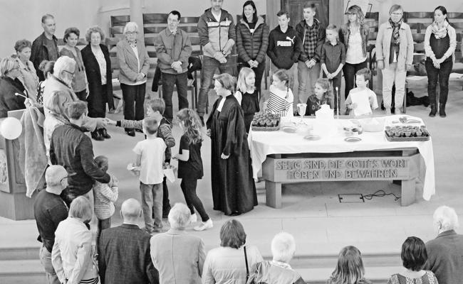 Familiengottesdienst mit Schülerchor