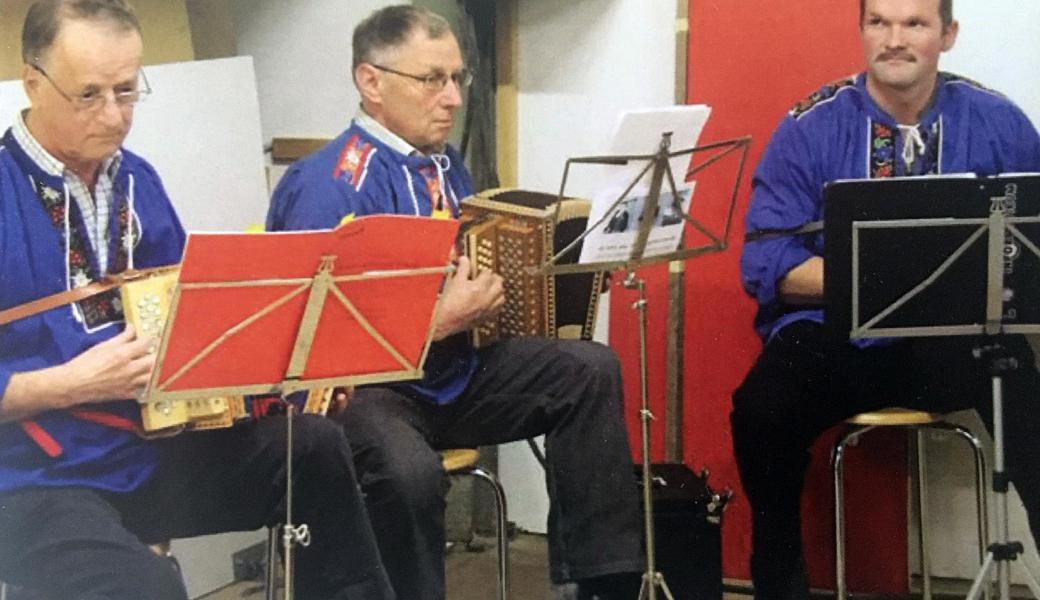 So fingen die Firobet-Örgeler an. Von links: Armin Fritz, Werner Haltiner, Marcel Hangartner.