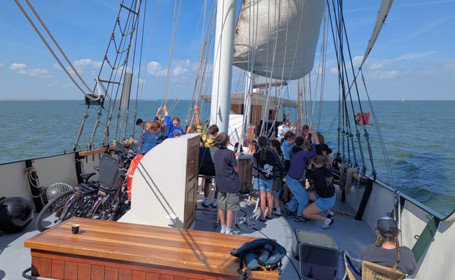 Viel Sonne und guter Wind bei den Rheintaler Segeltörns in Holland