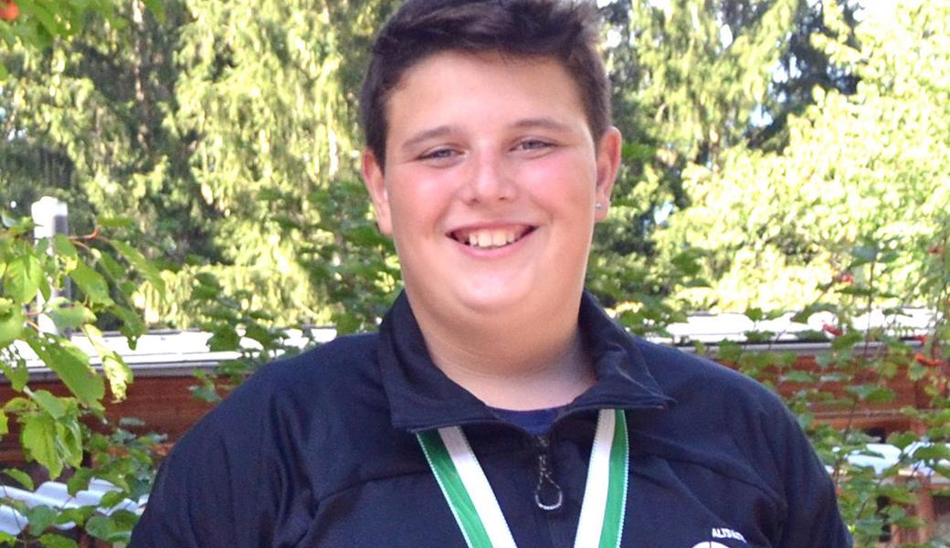Gian Sprenger von den Sportschützen Altstätten.