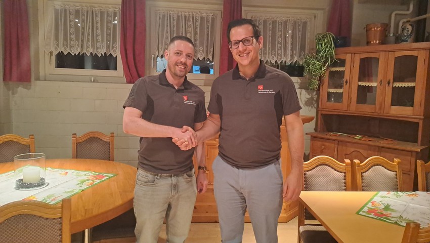 Fabian Meier (links) und Gino Enrico Kaufmann.