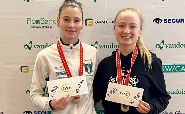 Zoe Kägi an Junior Champion Trophy Winter 18 & U Dritte