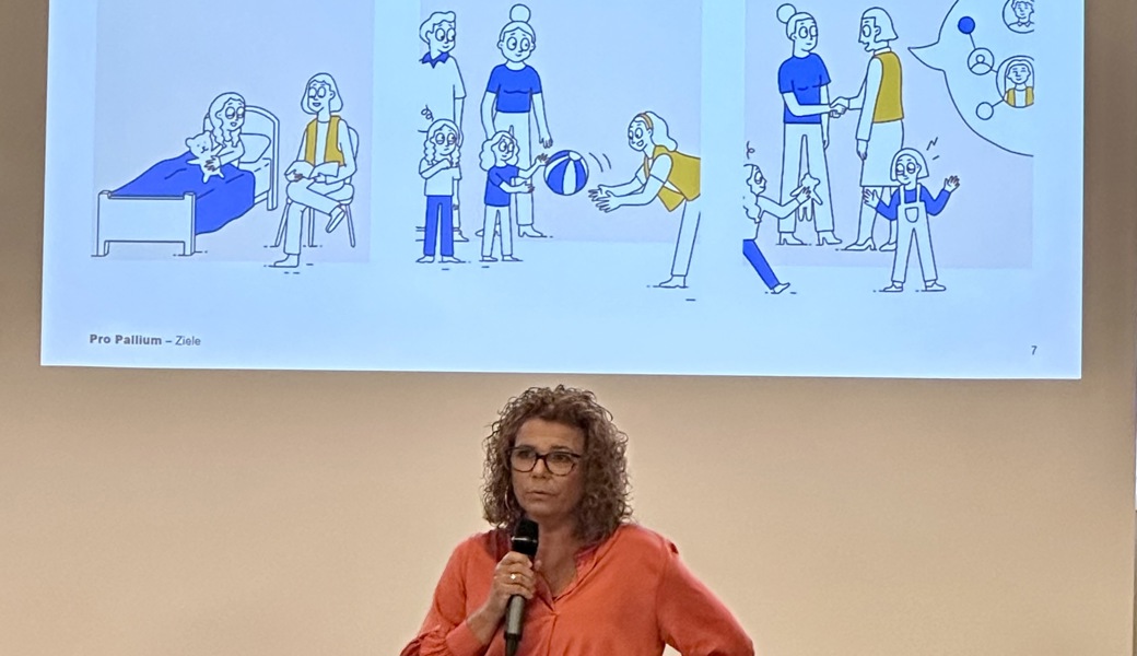 Referentin Alexandra Gächter - Regionalleiterin Ostschweiz bei Pro Pallium Referentin Alexandra Gächter - Regionalleiterin Ostschweiz bei Pro Pallium