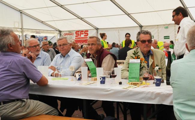Impressionen von der Blasmusikveteranen-Ehrung