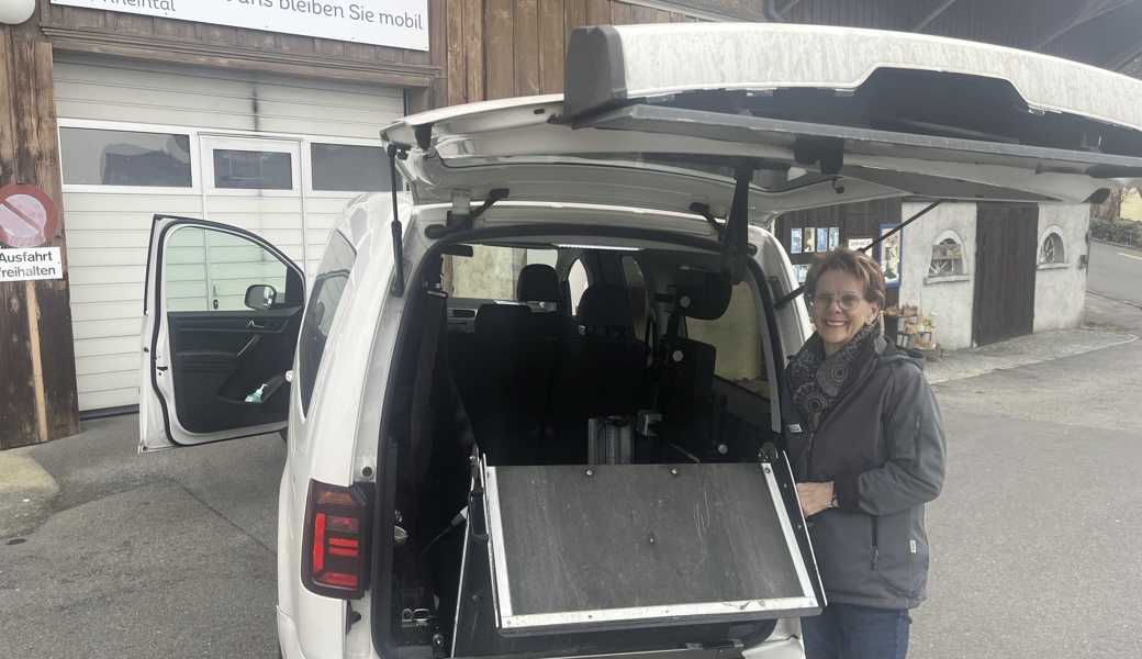 Rita Langenegger aus Lüchingen sah sich als Tixi-Fahrerin immer wieder in ihrer Auffassung bestätigt, dass es guttut, anderen Menschen Gutes zu tun. 