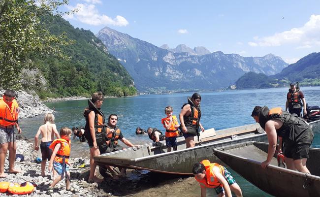 Pontonier-Schnuppertag: Boot fahren auf dem Rhein