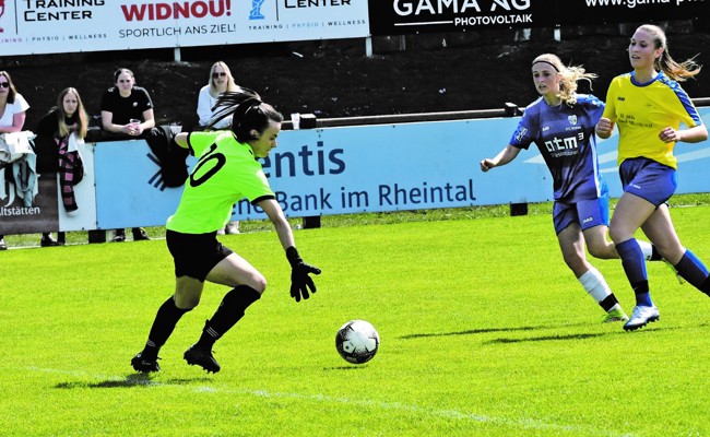 Widnauer Frauen ziehen in den Ostschweizer Cupfinal ein