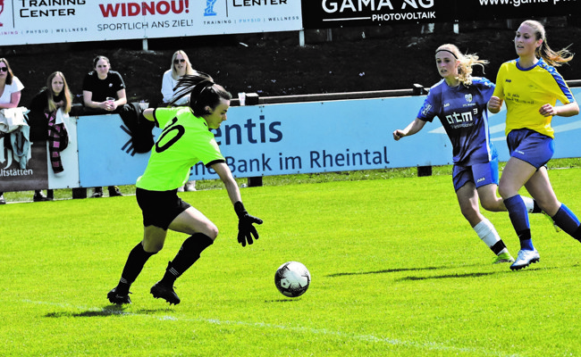 Widnauer Frauen ziehen in den Ostschweizer Cupfinal ein