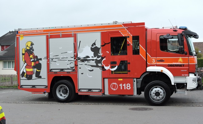 Feuerwehr weihte neues Fahrzeug mit der Bevölkerung ein