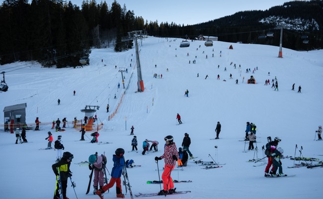 «Schon fast ein Wintermärchen»: Auf den St.Galler Skipisten herrscht grosser Andrang