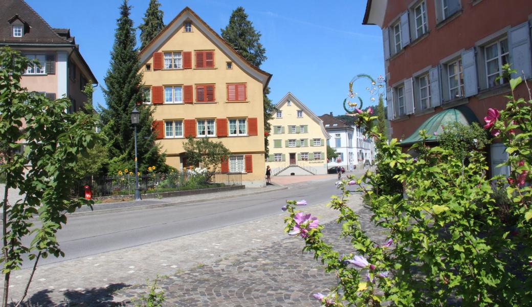 Thal (E), Rheineck (L), Altstätten (R), Balgach (K)
