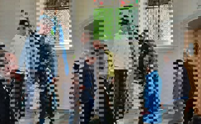 Wünsche und Sehnsüchte mögen über die «Himmelsleiter» erhört werden