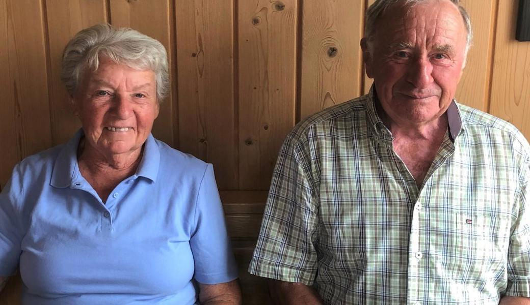 Bethli und Jakob Nessensohn-Dürr feiern ihren 60. Hochzeitstag.