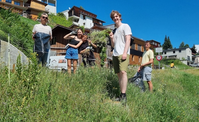 LIBS Lernende zu Gast in Schiers