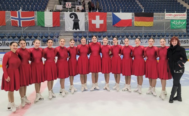Die Eissport-Saison ging mit zwei Wettkämpfen zu Ende