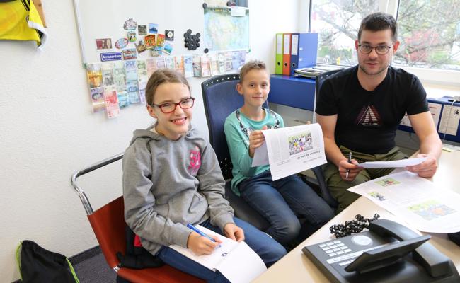 Schüler besuchten die Redaktion am Zukunftstag