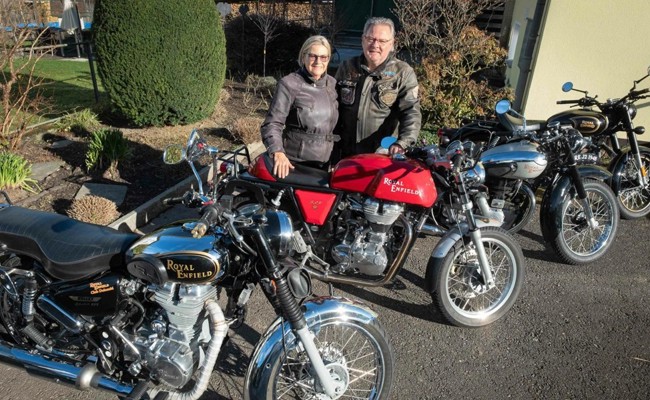 Mit 22 PS durch den Himalaya: Heidi und Werner Spitz sind gern entschleunigt unterwegs