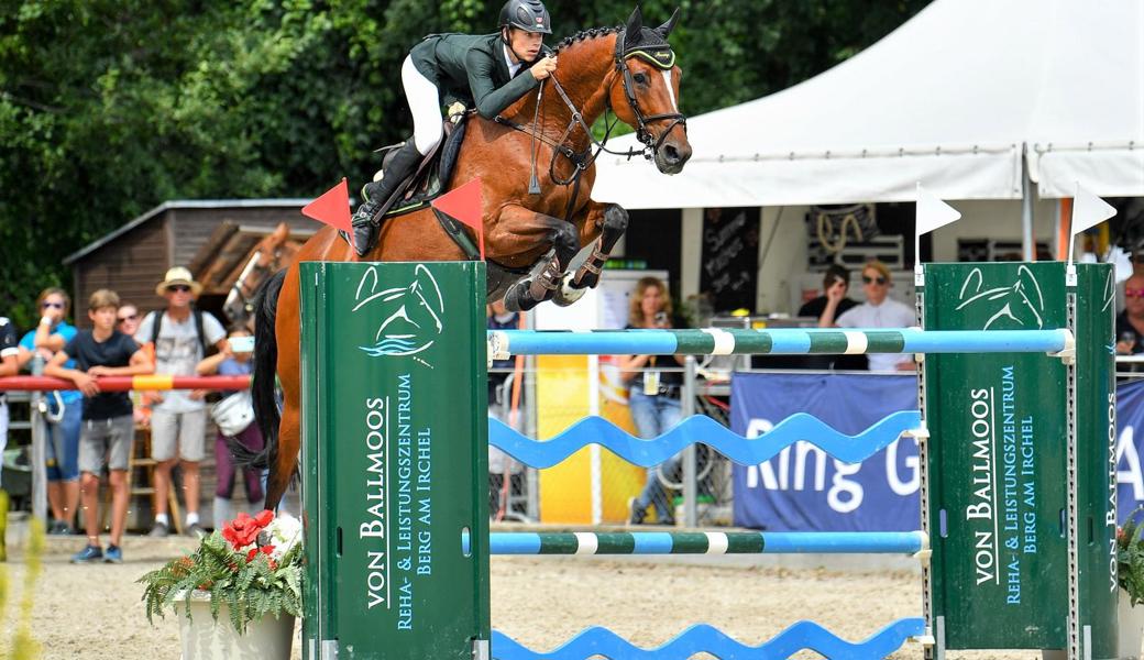 Linus Hanselmann hätte sich dank seines Resultates über 150 cm für die Schweizer Elitemeisterschaft qualifiziert. Er startete aber dennoch bei den Junioren – und gewann die Bronzemedaille. Den Sieg verpasste er nur knapp.